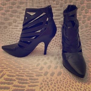 Steven by Steve Madden cutout booties